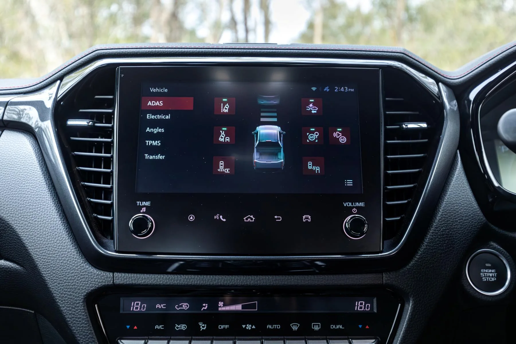 2024 24MY D-MAX X-TERRAIN Safety ADAS