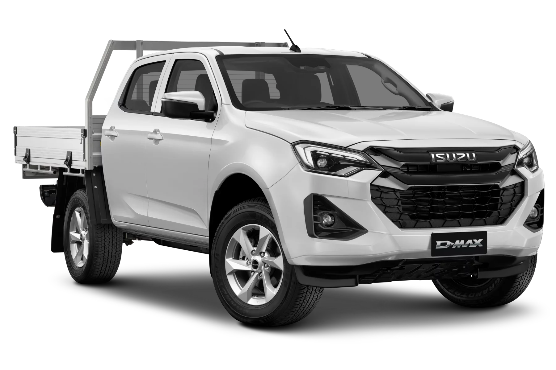 2024 ISUZU D-MAX LS-M CREW CAB CHASSIS F45 Mineral White Econ tray