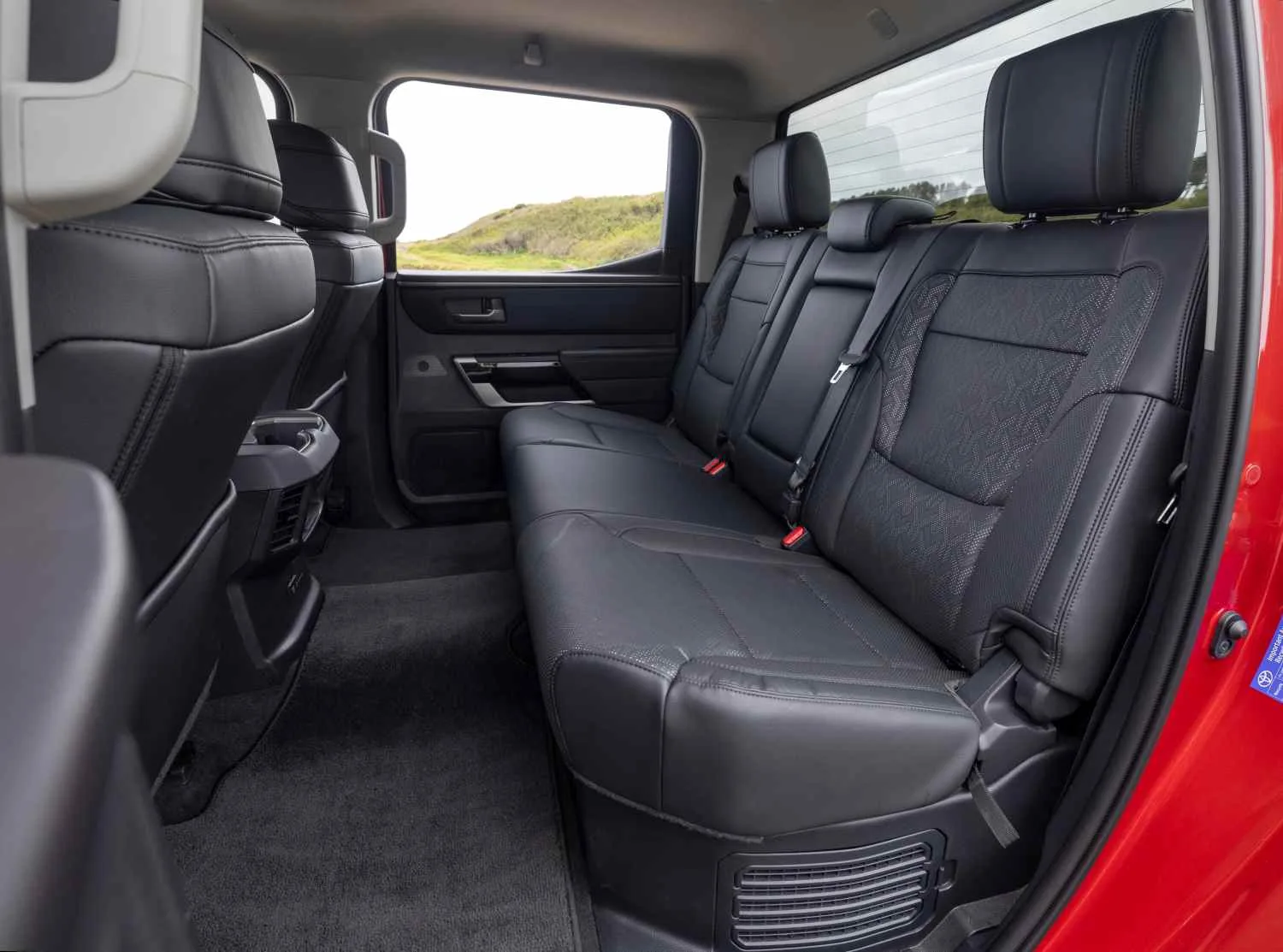 2025 Toyota Tundra Limited rear seats