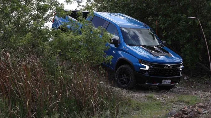 Chevrolet Silverado ZR2 suspension testing 2