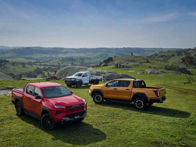 2026 Toyota HiLux group shot