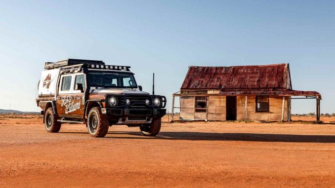 INEOS Quartermaster and R M Willians Drover Ute