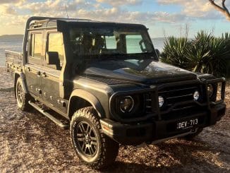 INEOS Grenadier Quartermaster front end at beach 1