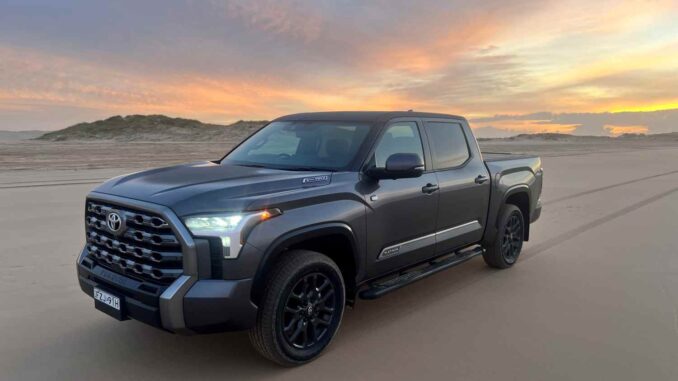 2026 Toyota Tundra Platinum front 3
