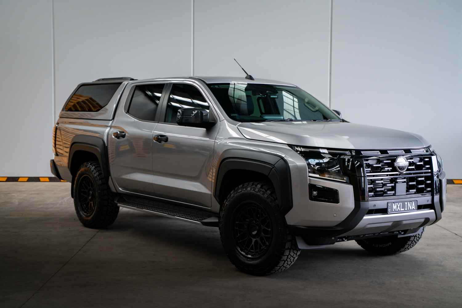 2026 Maxliner Nissan Navara front quarter canopy
