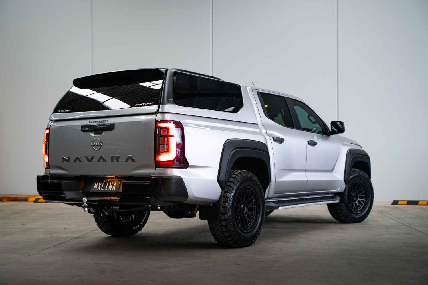2026 Maxliner Nissan Navara rear quarter canopy